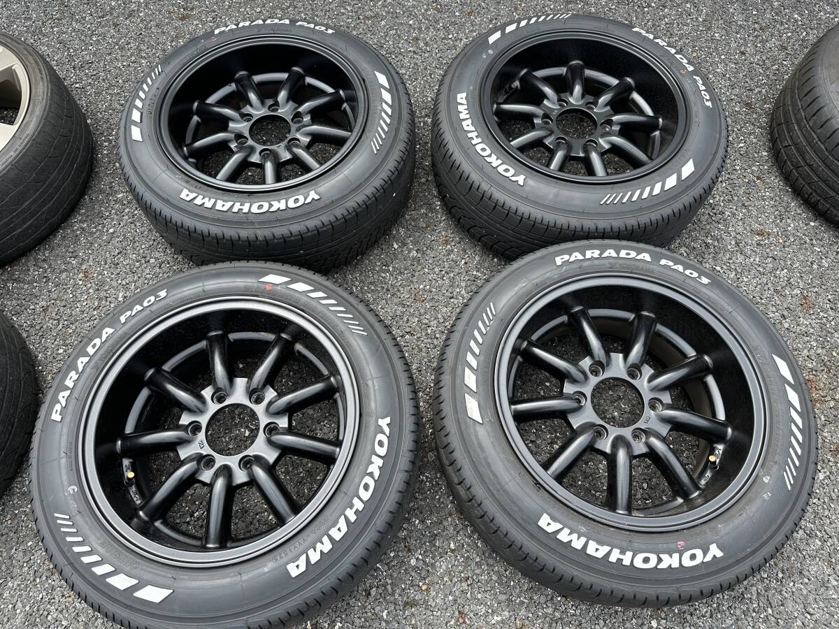 中古】ESSEX エセックス EJ-17 17インチ 7J 139.7 6H +38 TOYO H20 215