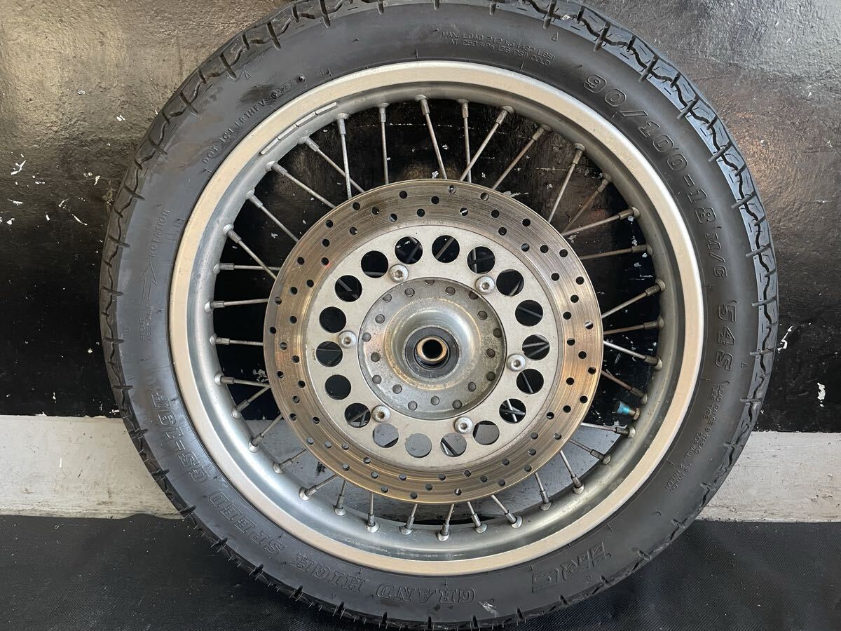 美品 ヤマハ純正 大八 キャスト ホイールセットF19 R18 GX250SP XS