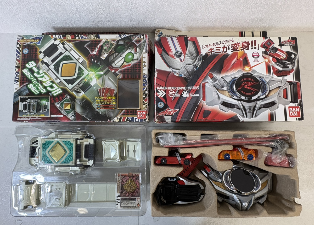 1/1 仮面ライダー ドライブ レプリカ マスク ベルトセット (アトラク