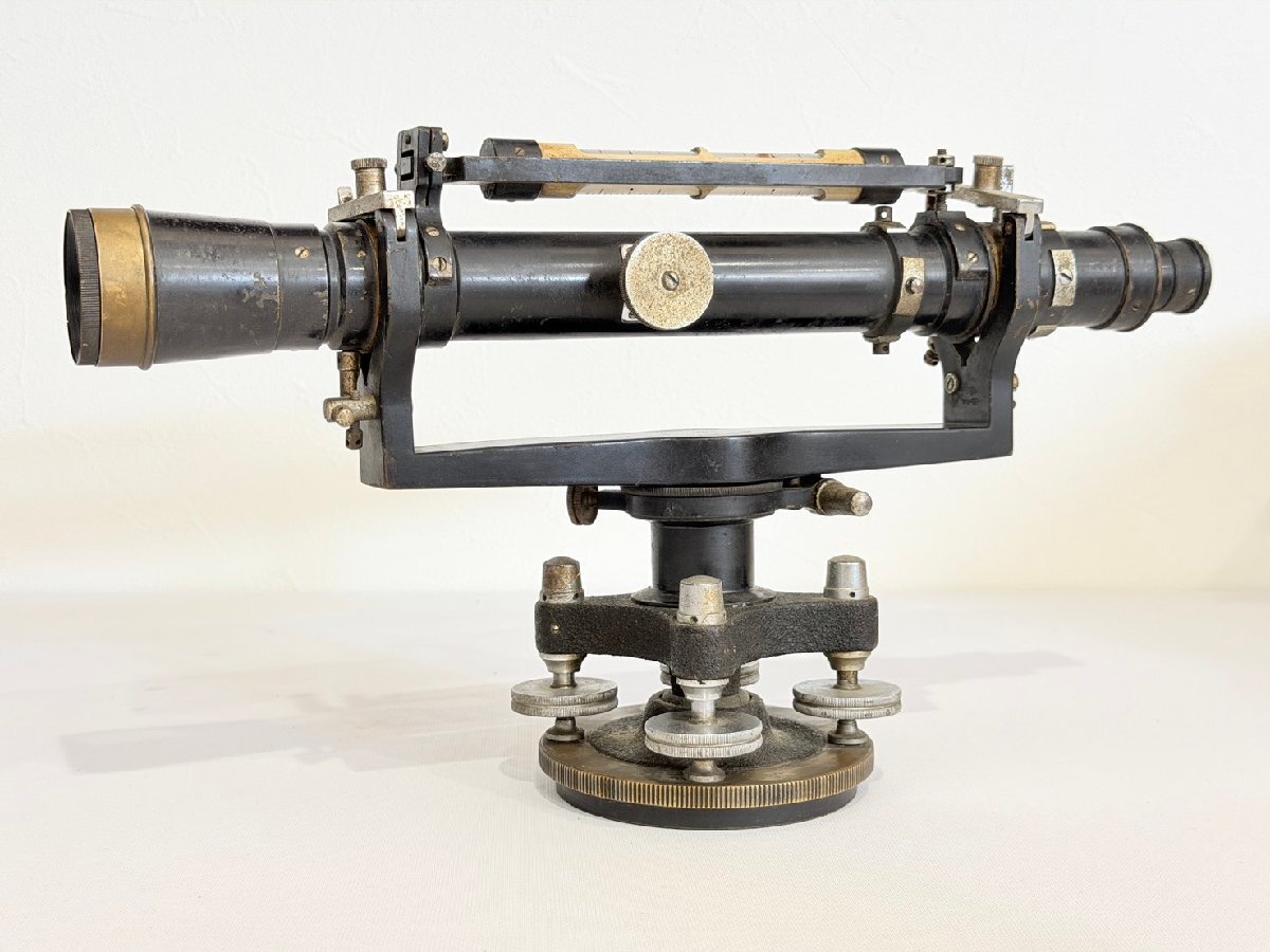 中古】希少 昔のもの 当時もの 測量機器 トランシット TOKO 東光4T 木