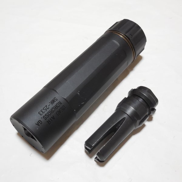 中古】9030】 AACタイプ 7.62mm SCAR-H QDサプレッサー＆ハイダー