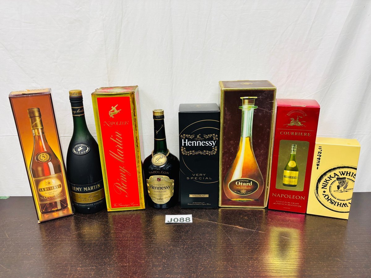 中古】BRANDY The Eiffel Tower ブランデー エッフェル塔型ボトル 3本