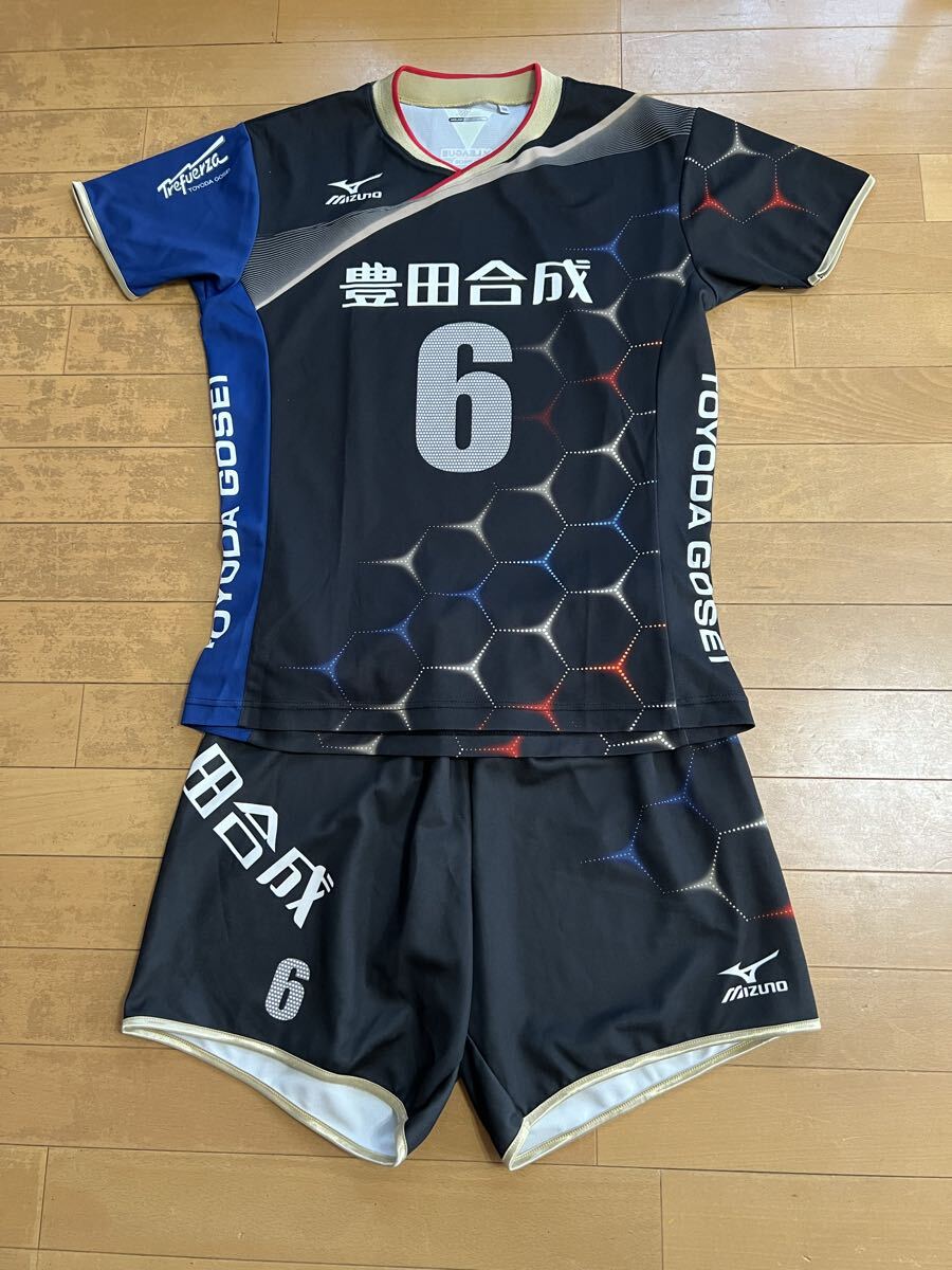 2015-16 Vリーグ 男子 細中久里寿 豊田合成トレフェルサ 直筆サイン