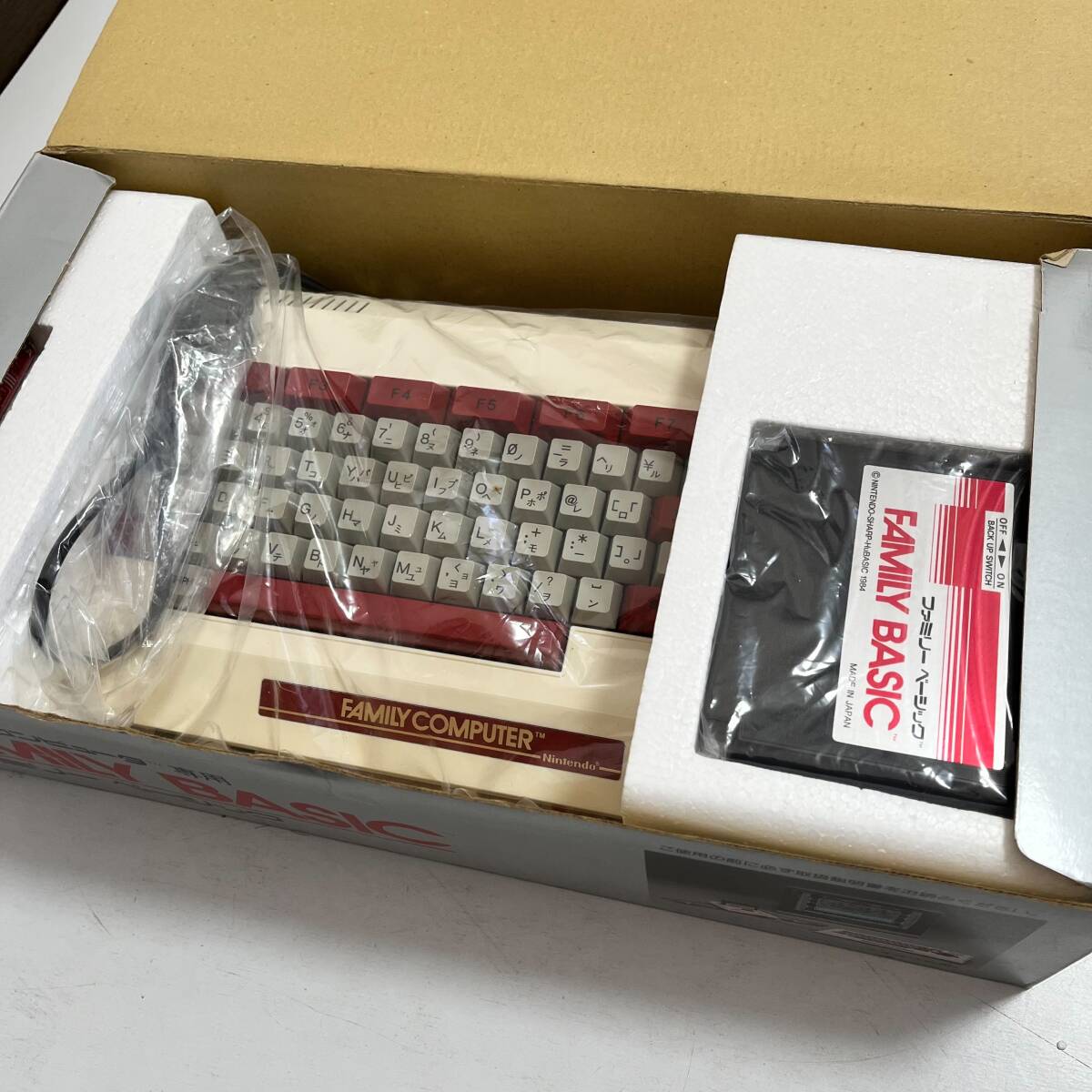 ファミリーベーシック キーボード ロボット ジャイロ 元箱入り