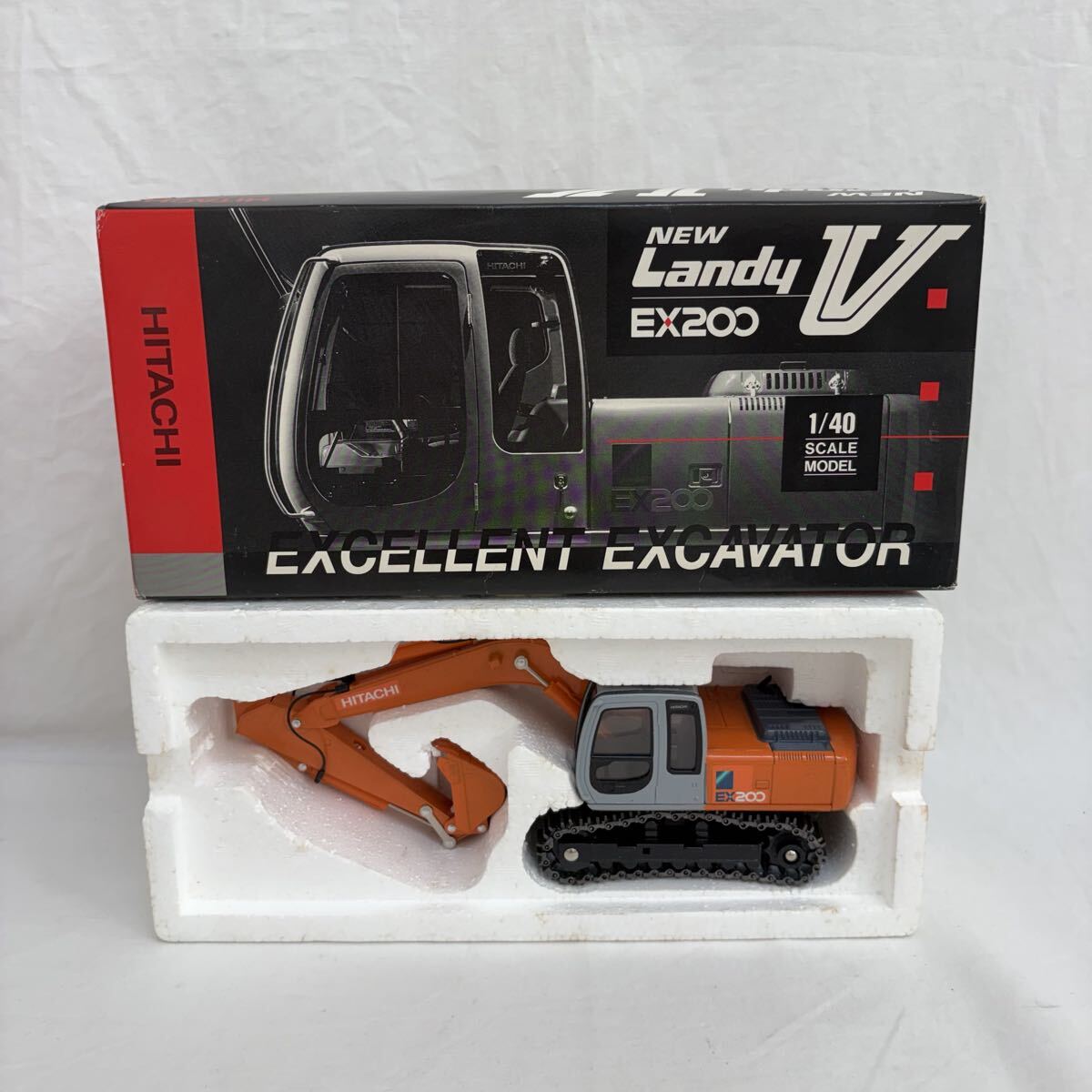 中古】1/24 HITACHI EX30 日立 landy kid ランディキッド☆ショベルの