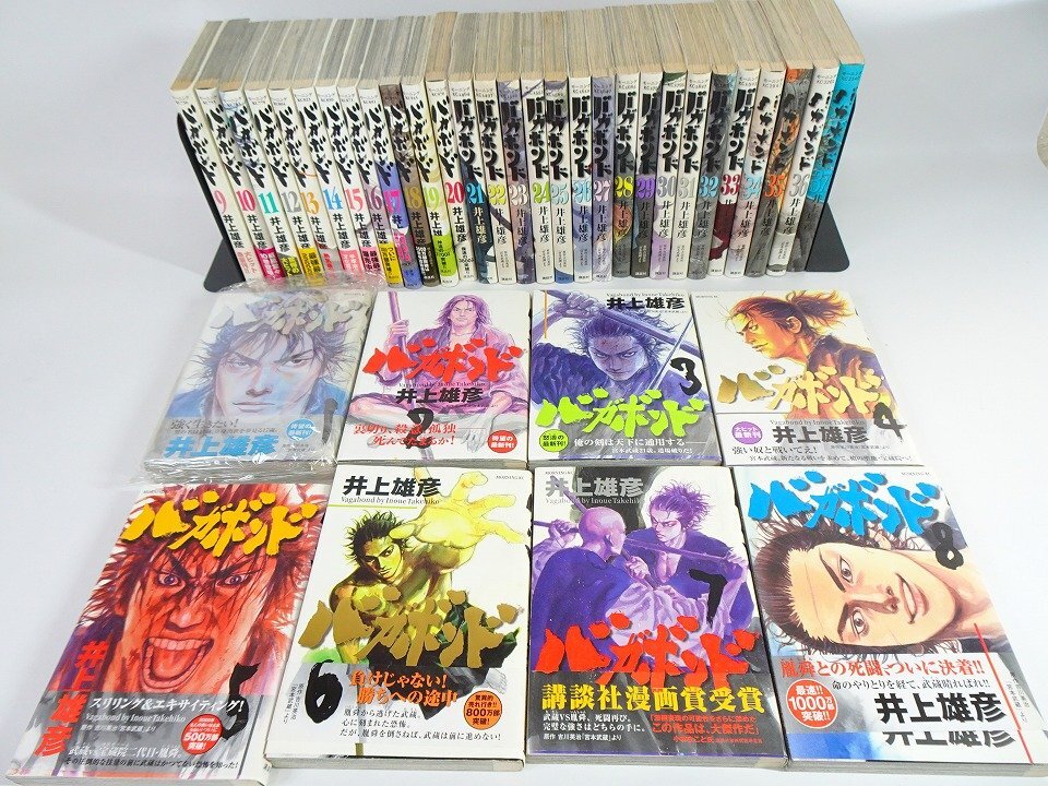 中古】8203□全巻セット バガボンド 全37巻 完結 井上雄彦/吉川英治
