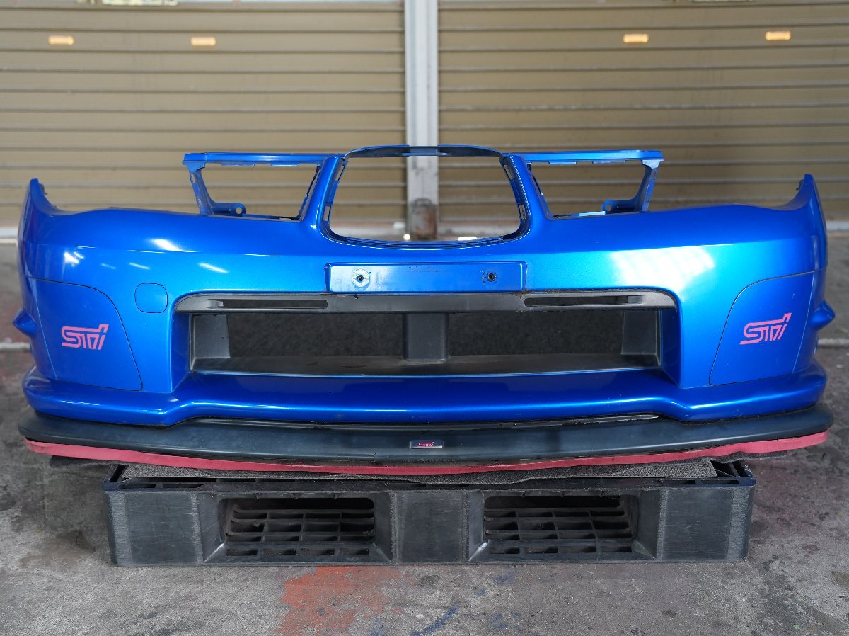 GC8 後期 ver.6 純正 フロントリップスポイラー フロントバンパー