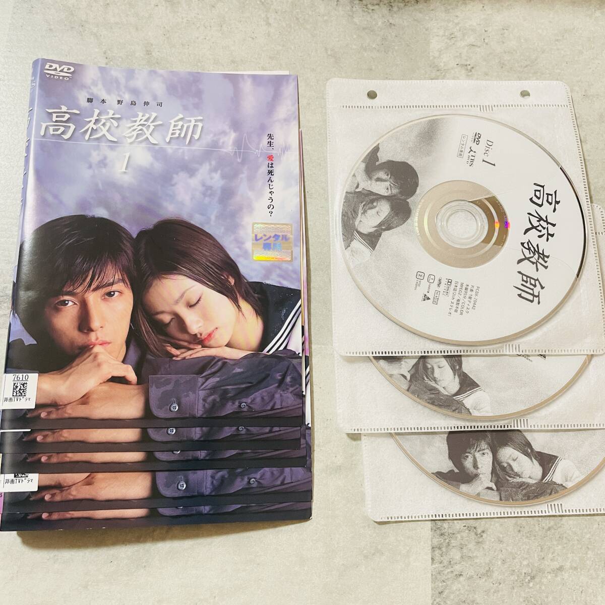 新品】高校教師 宣伝用 公式写真 5枚 桜井幸子 真田広之の落札情報詳細