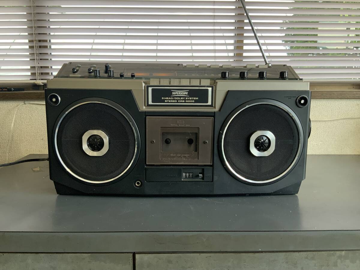 きれいなマランツ CRS-5000 SUPERSCOPE RADIO CASSETTE RECORDER 3