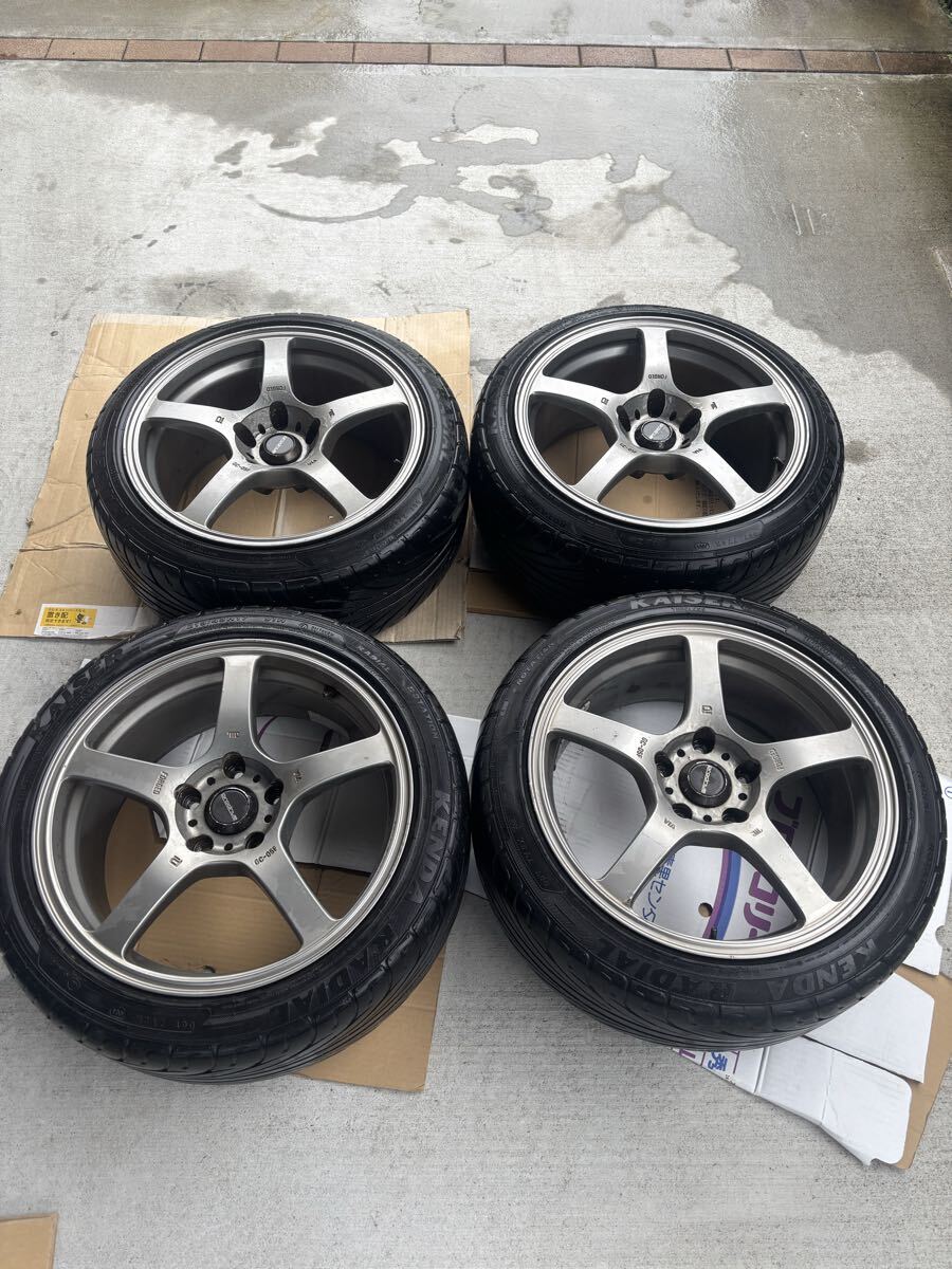 ブリヂストン BERG 16インチ 6穴 8J オフセット0 5本セット 深リム
