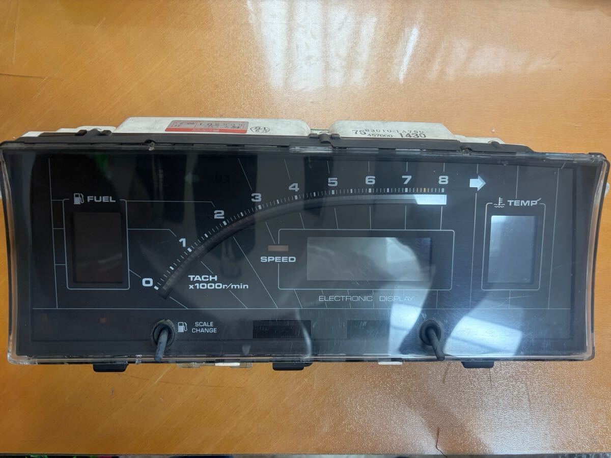トヨタ 純正 AE86 レビン トレノ デジタルメーター 美品 走行少 クーペ