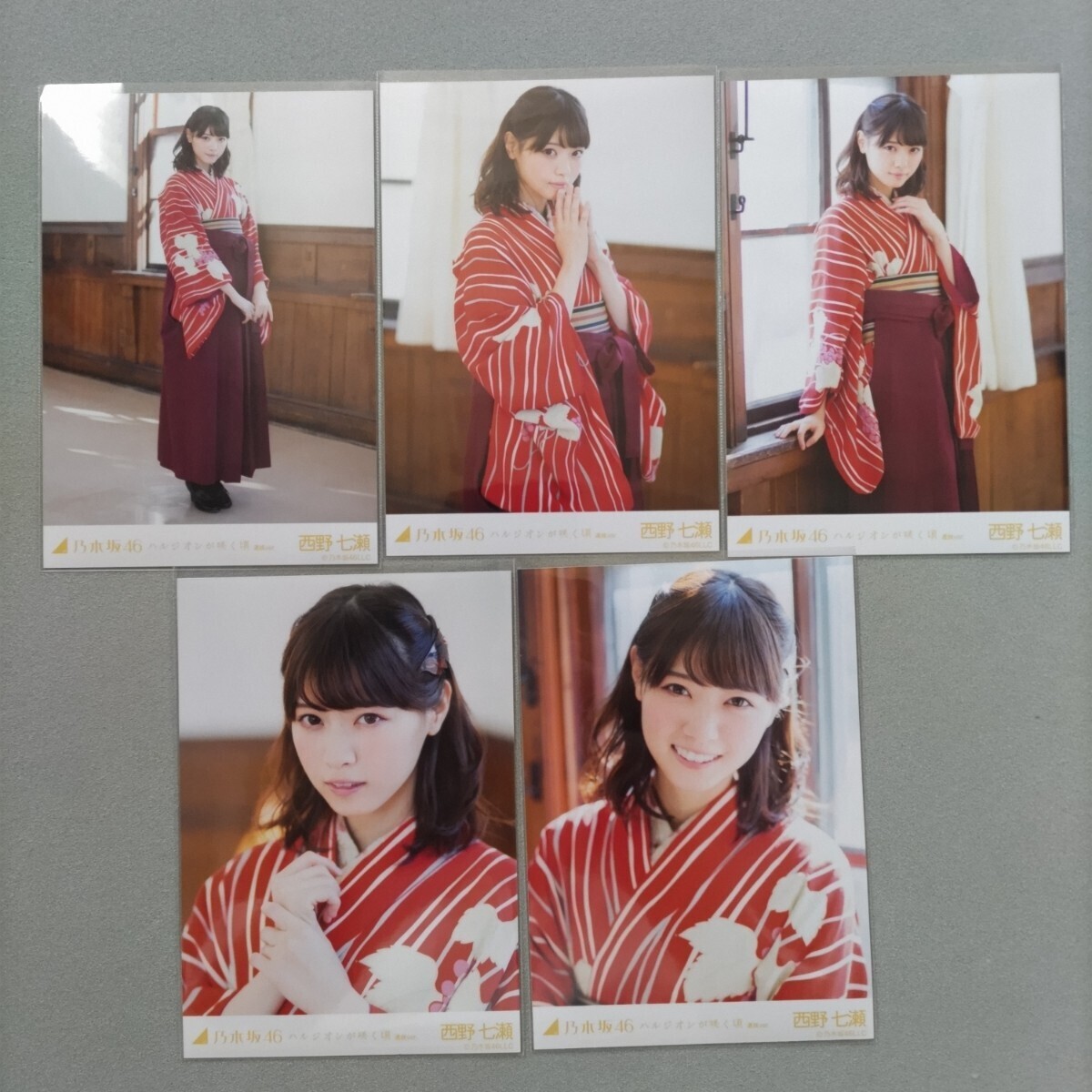 中古】乃木坂46 齋藤飛鳥 ハルジオンが咲く頃 選抜ver. 5枚 コンプ