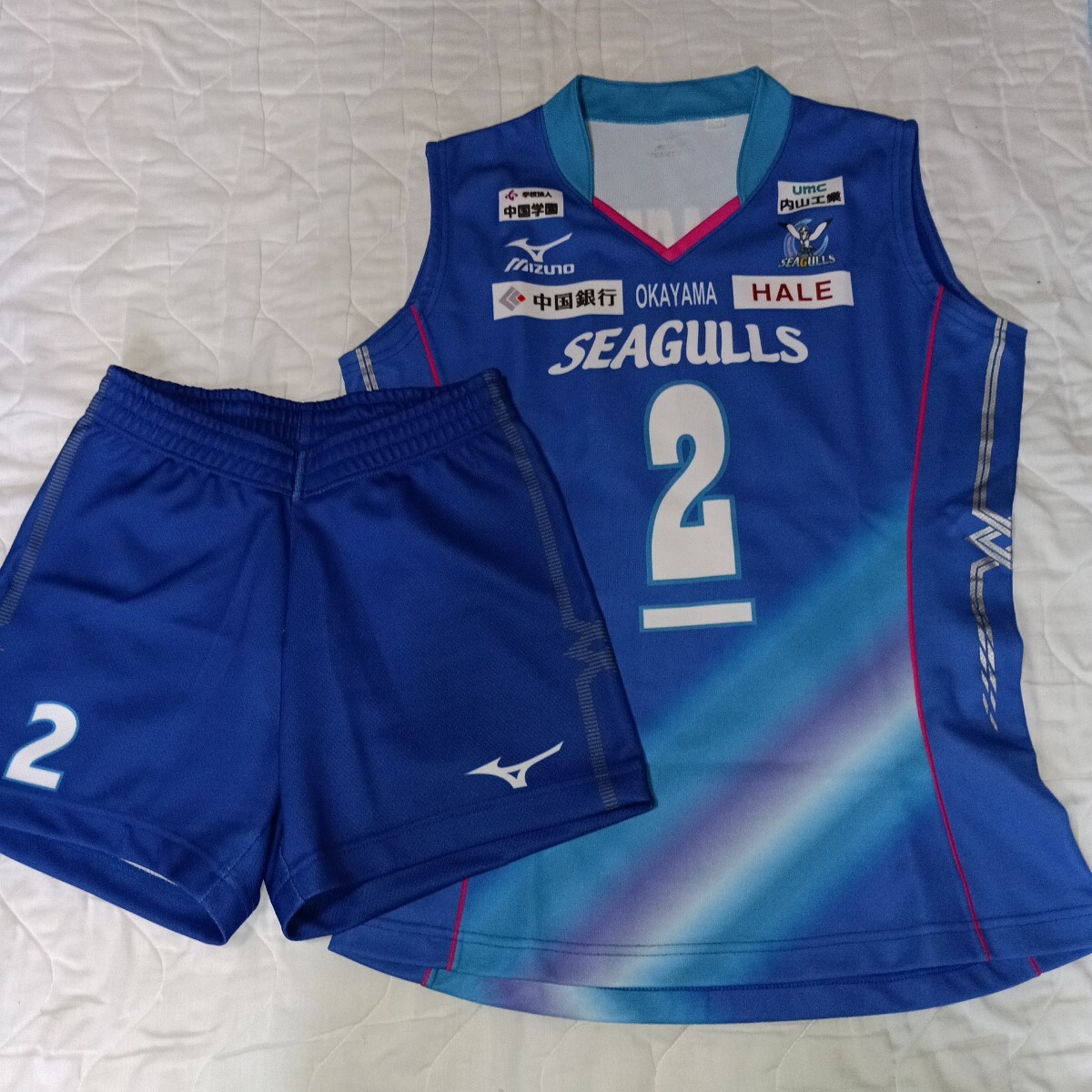 2XOサイズ 宮下遥選手モデル 女子バレー レプリカユニフォーム 2024年 Vリーグ女子バレー選手 宮下遥選手レプリカユニフォーム 岡山