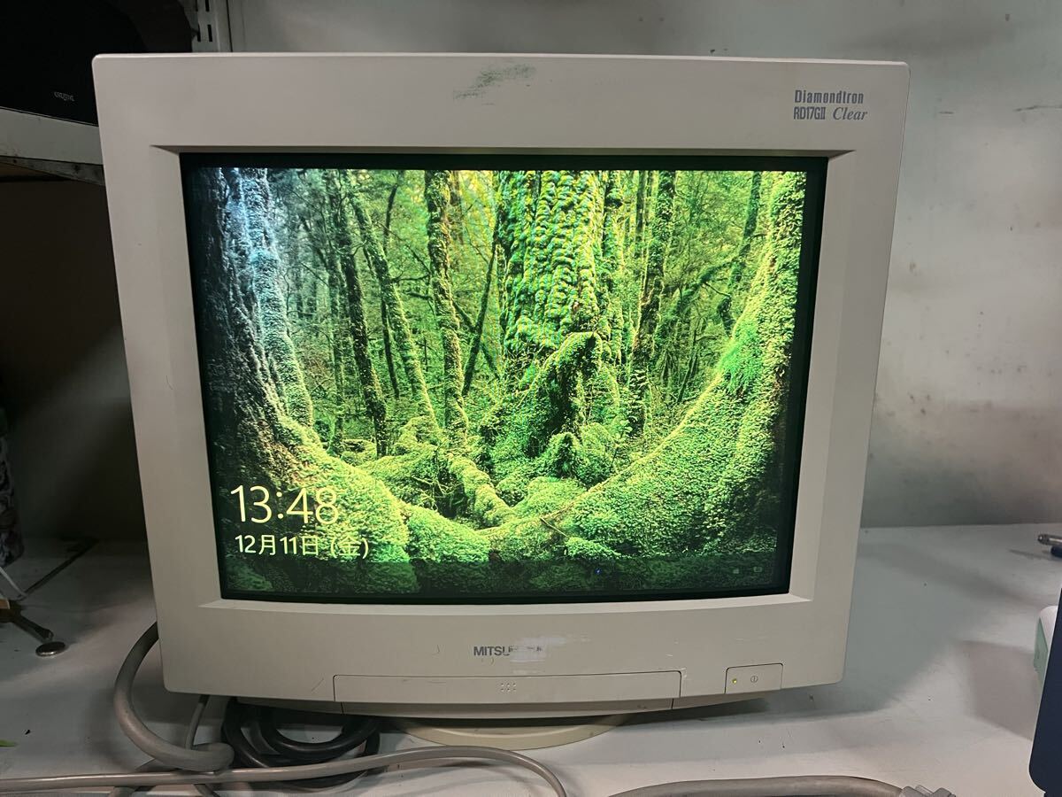 三菱 mitsubishi ダイヤモンドトロン ブラウン管 CRT RDF223G PC