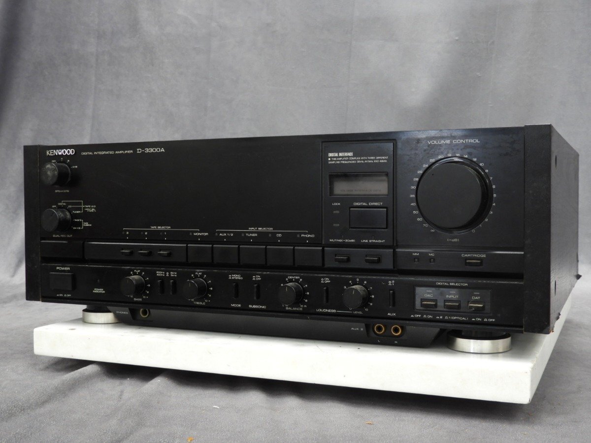 ☆ KENWOOD KA-880SD プリメインアンプ 動作品 シルバーモデル 国産