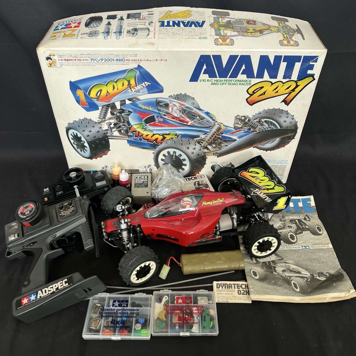 箱のみ】タミヤ アバンテ2001 当時物 RCカーTAMIYA 4WD の落札情報詳細