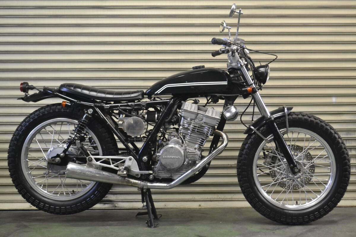 中古】GB250 クラブマン 初期型 MC10 純正2本出しマフラー(セット) の