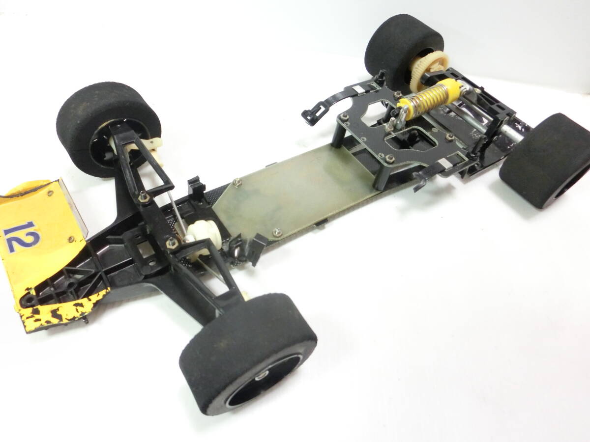 長期保管／中古／ジャンク品］田宮「電動RC F-1 ロードウィザード