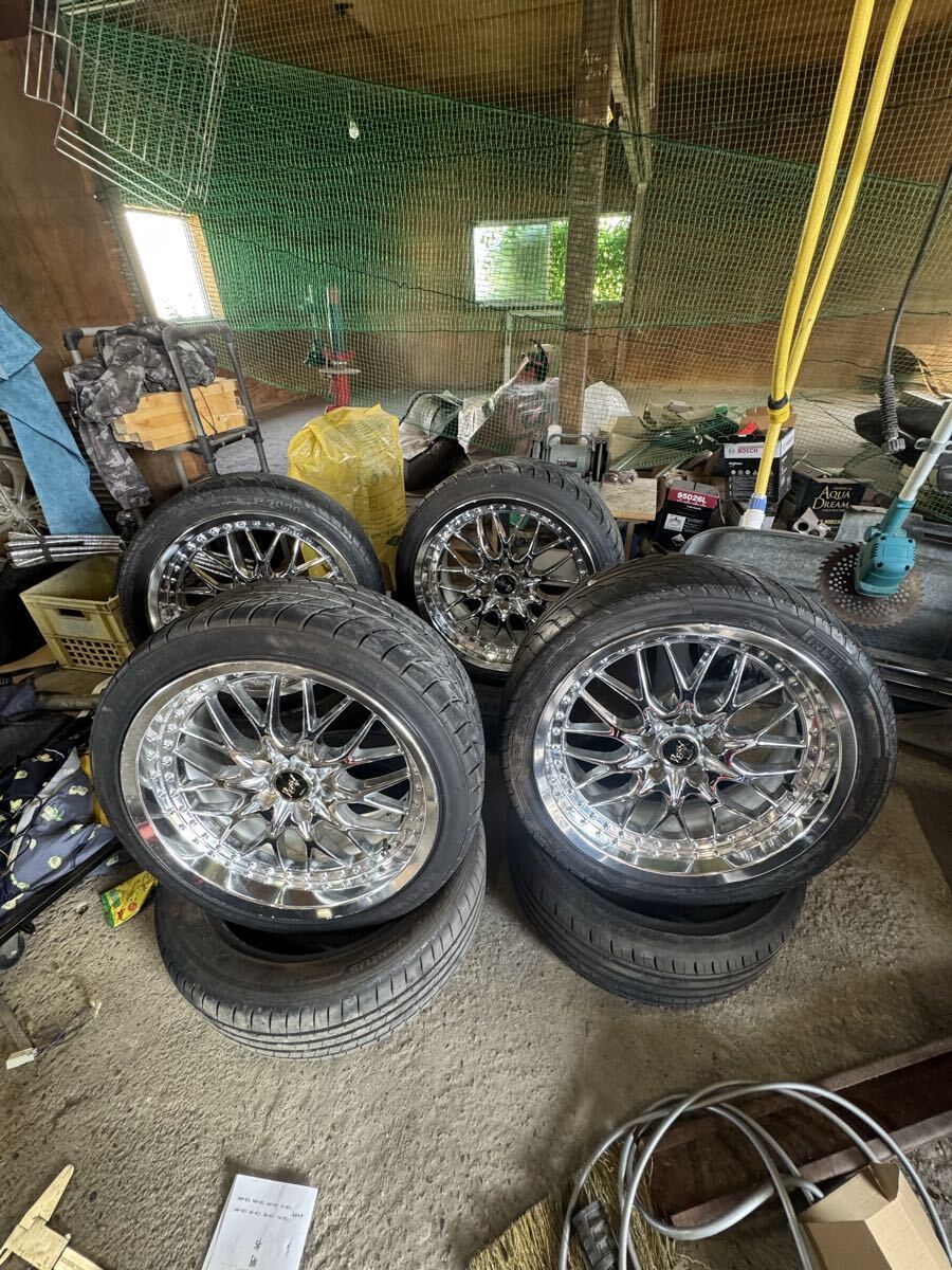 希少 WORK REZAX ワーク レザックス メッシュ 18インチ 10J +38 PCD114