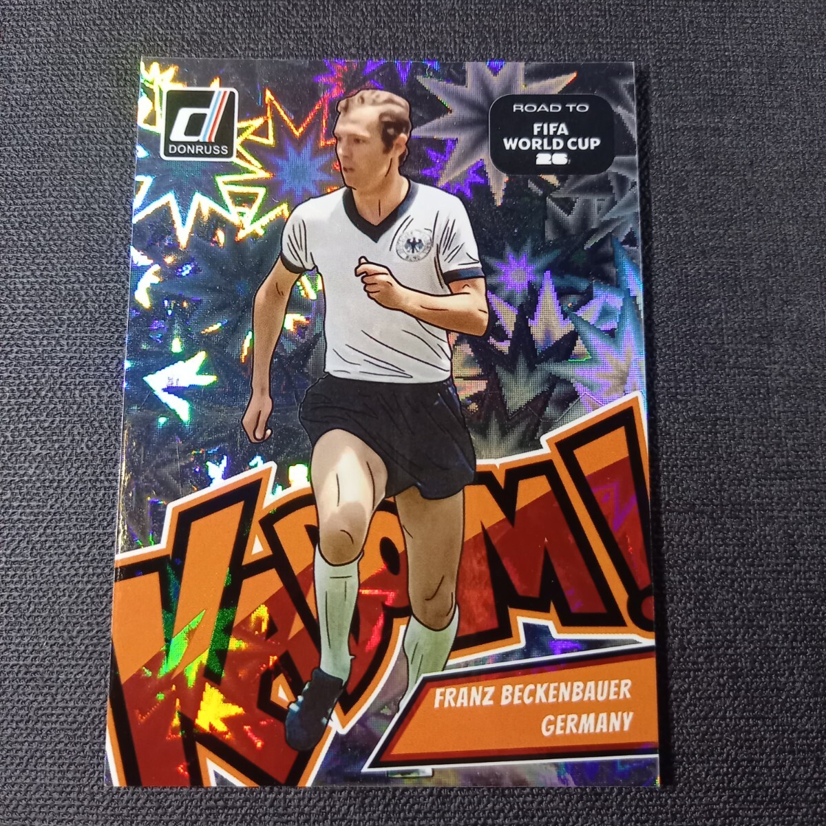フランツ ベッケンバウアー 直筆 サイン カード FRANZ BECKENBAUER
