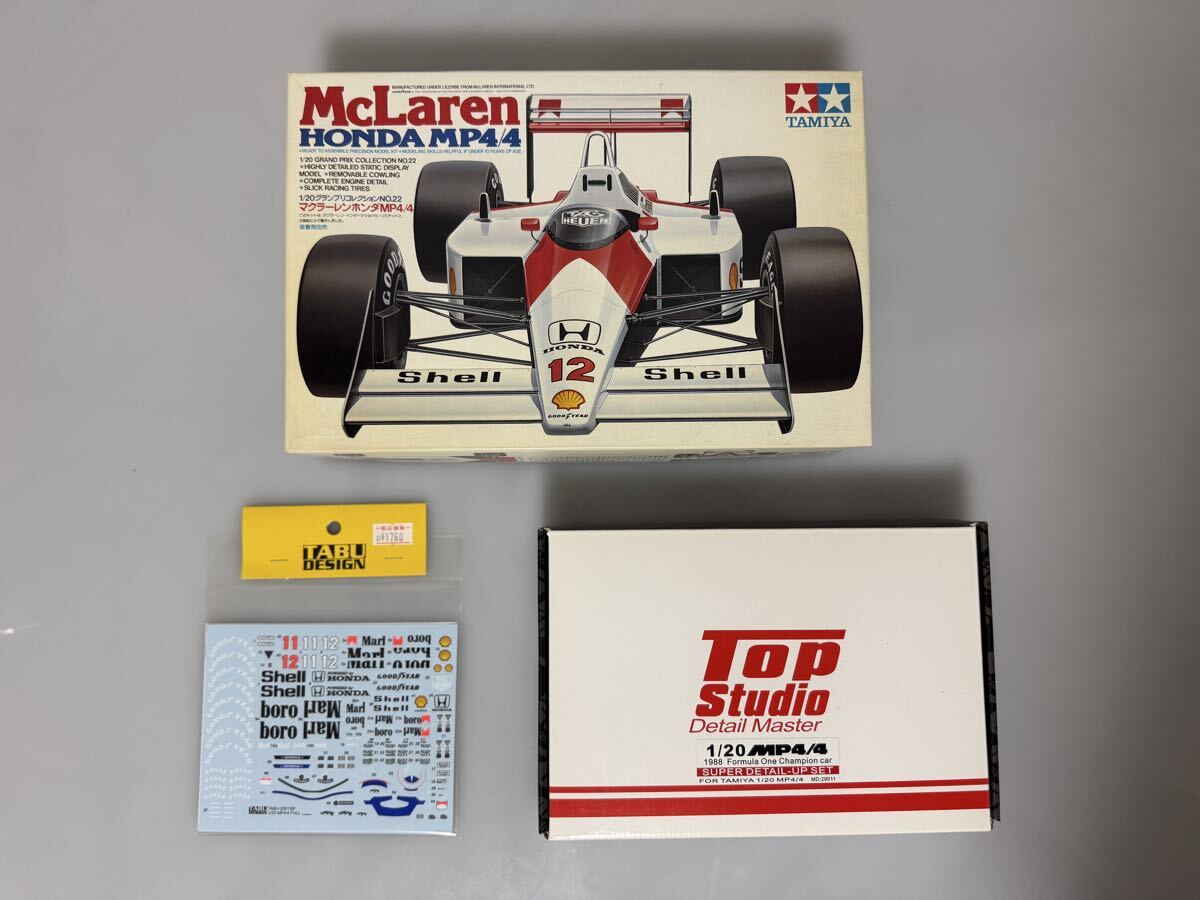 1/20 McLaren MP4/4（タミヤ製キット＋トップスタジオ製MP4/4 スーパー