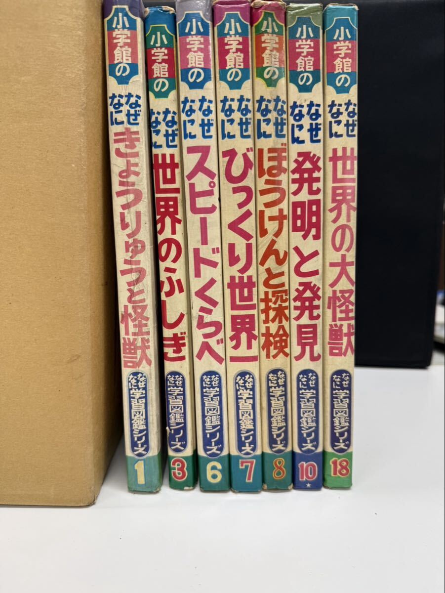 なぜなに学習図鑑11 なぜなにもうじゅうと大怪獣（昭和46年）】箱