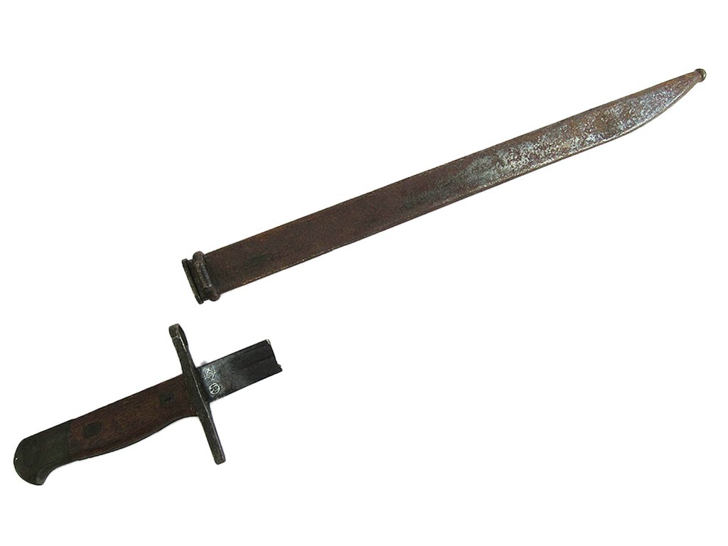 日本軍・三十年式銃剣・名古屋工廠豊田自動織機・合法切断品（日本陸軍