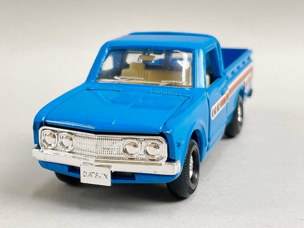 ダイヤペット　ニッサンキャブダンプ青 ミニカーショップ ケンボックス ダイヤペット☆09-0350☆日産キャブ