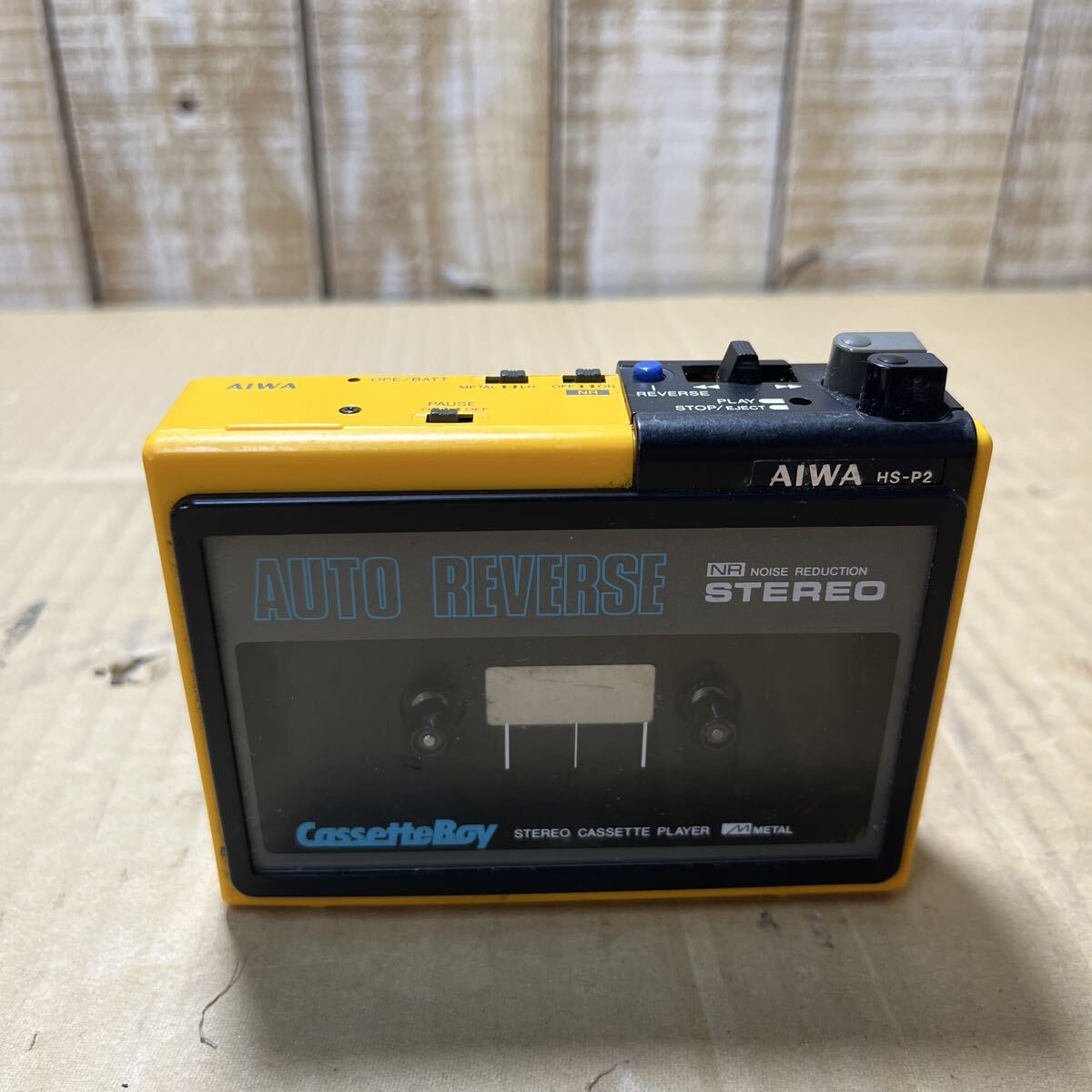 ト打】 AIWA アイワ Cassette Boy カセットボーイ HS-P55 ステレオ