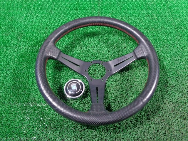 中古】アルトワークス HA36S スズキ純正 ステアリング ハンドル本体