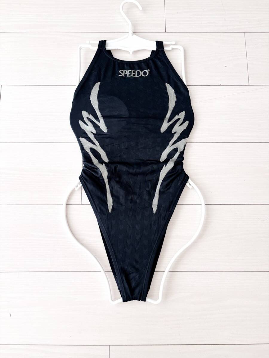 Speedo 競泳水着 マーキュライン ハイカット アクアブレードⅡ ウロコ 美品】SPEEDO ハイカット 競泳水着 Mサイズ マーキュライン