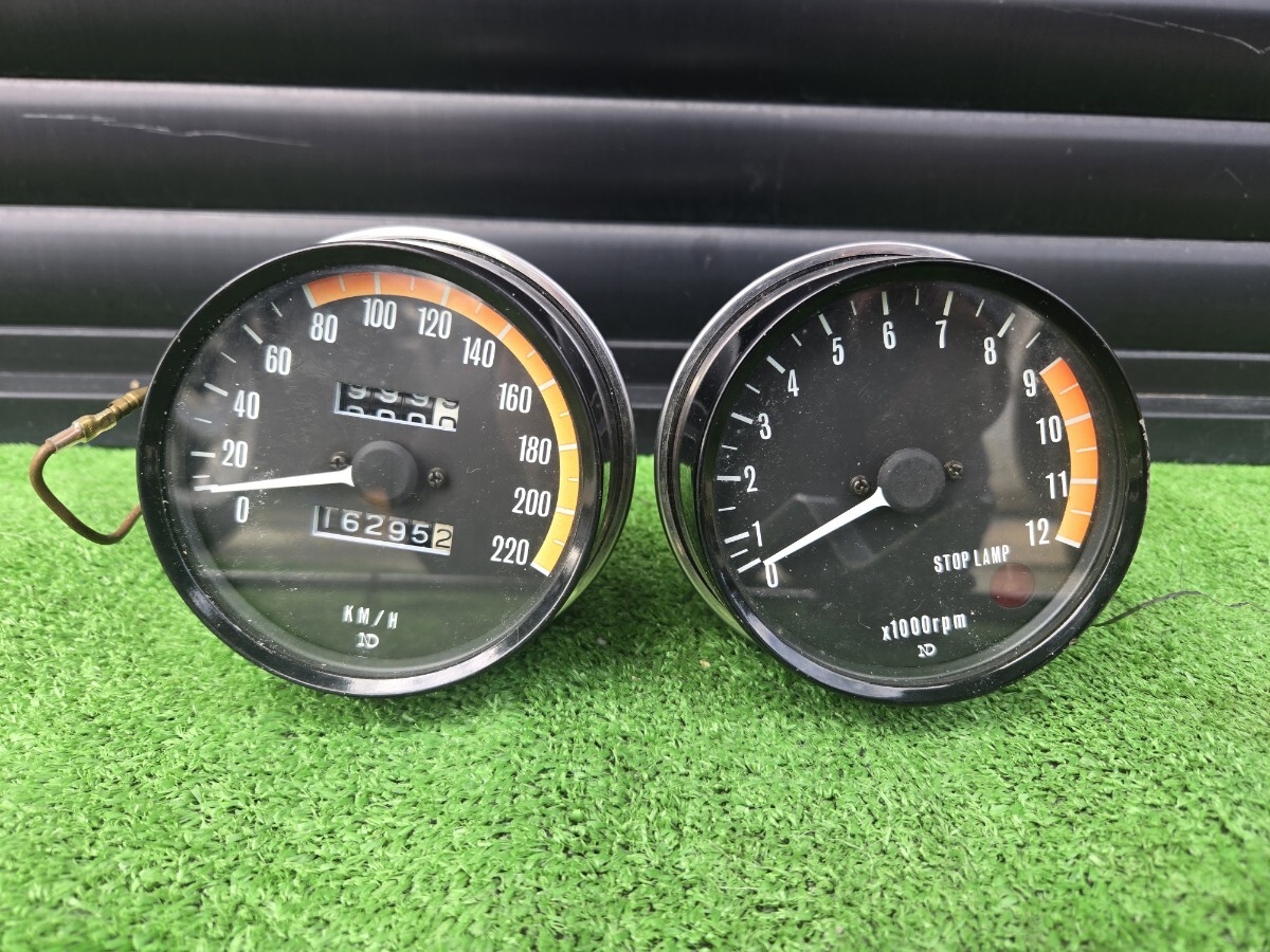 中古】ホンダ CB125T-K JC06 純正 メーター スピードメーター タコ