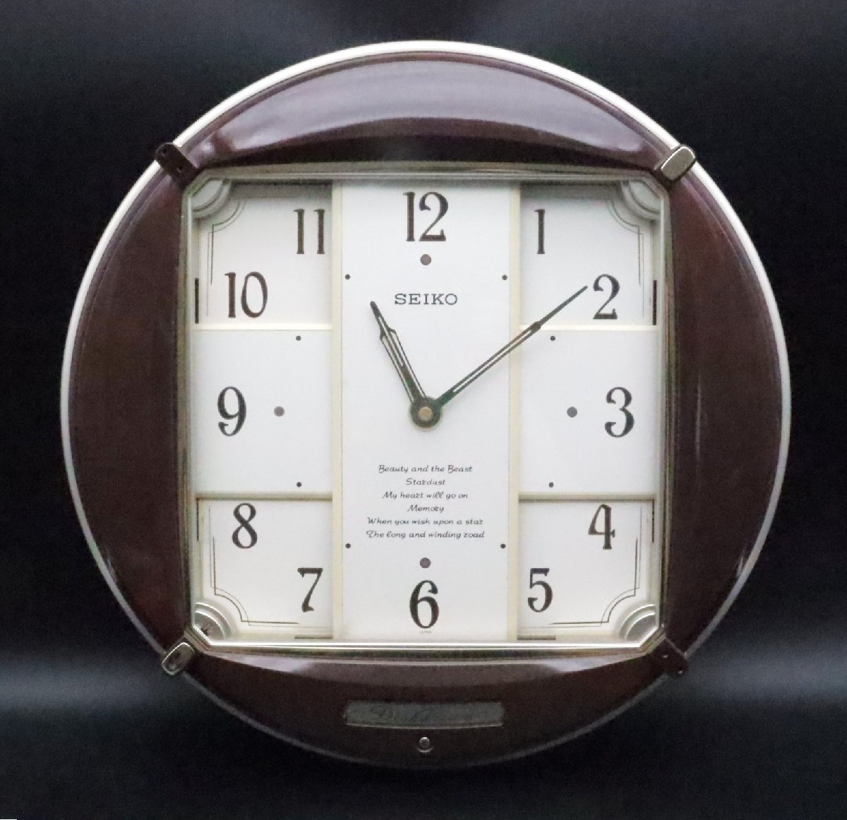 1円～未使用 SEIKO RE519G サーカスパレード からくり時計 壁掛け時計