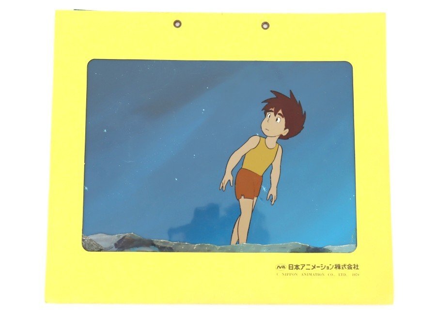 中古】未来少年コナン 第一話ラナちゃんのセル画の落札情報詳細