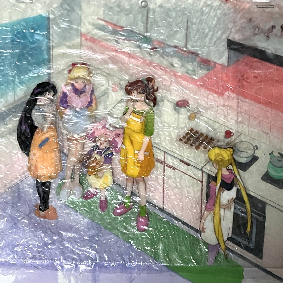 セル画】セーラームーン(背景付き)の落札情報詳細 - Yahoo