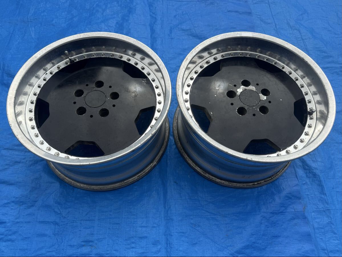 中古】希少 当時物 シュティッヒ ディッシュ 17×9J 8J ET＋35 PCD114.3