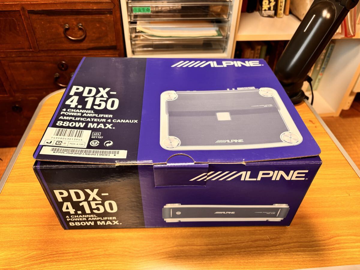 ALPINE MXE-M150CKD アルパイン パワーアンプ ウーファー サブ