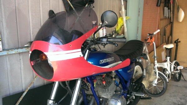 大幅値下げ KH 250 ハーフ カウル SS マッハ 当時 GT カワサキ FX
