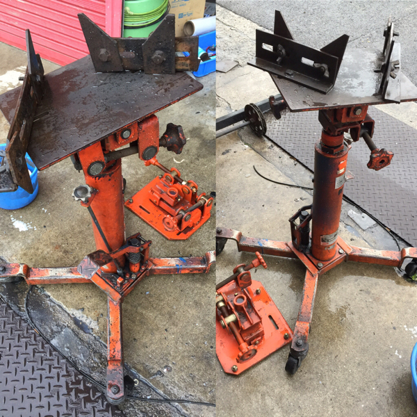 ☆中古品 BANZAI バンザイ ハイミッションジャッキ HMJ-450TW 動作問題