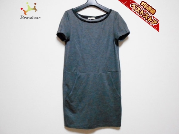 デプレ Des Pres ワンピース サイズ1 S グレー 黒 レディース の落札情報詳細 ヤフオク落札価格情報 オークフリー スマートフォン版