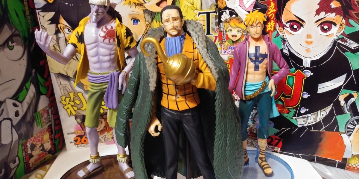 美品 超ワンピーススタイリングex Adversary アーロン クロコダイル マルコ スタンピード公開記念出品 ワンピースフィギュア の落札情報詳細 ヤフオク落札価格情報 オークフリー スマートフォン版