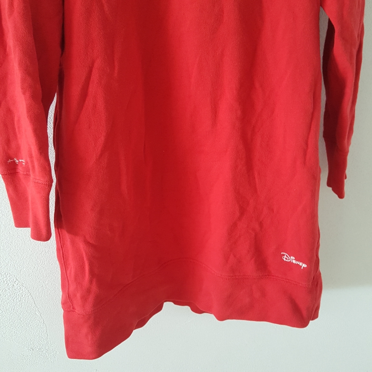 Oa 218 0911 Uniqlo ユニクロ レディース パーカーワンピース ミニワンピース 赤 ディズニー コラボ ミッキー キャラクター 秋冬物 M の落札情報詳細 ヤフオク落札価格情報 オークフリー スマートフォン版