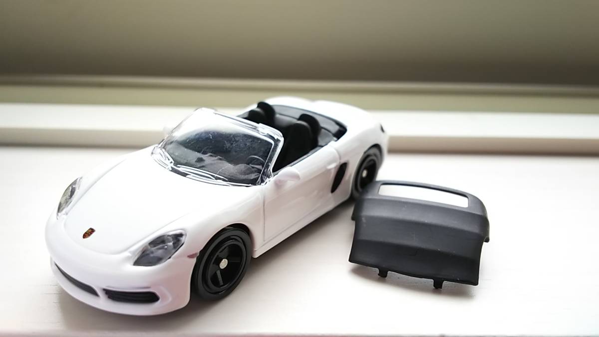 マジョレット ポルシェ 718 ボクスター 白 改造 カスタム ワイドタイヤ 送料1円 トミカサイズ オープンカー の落札情報詳細 ヤフオク落札価格情報 オークフリー スマートフォン版