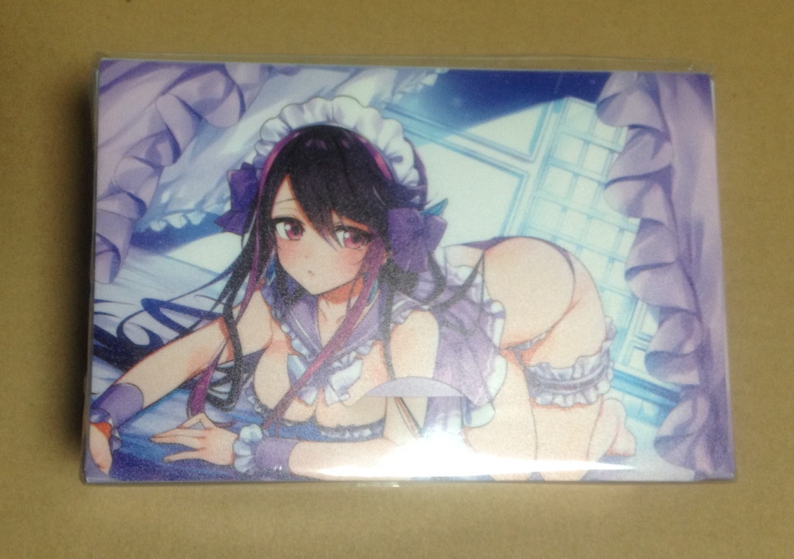 新品】☆遊戯王 デュアルデッキケース ミッドナイトブルー メイド