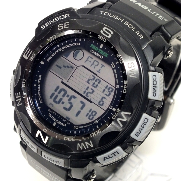 良品 カシオ CASIO プロトレック マグライト コラボ MAGLITE PRW