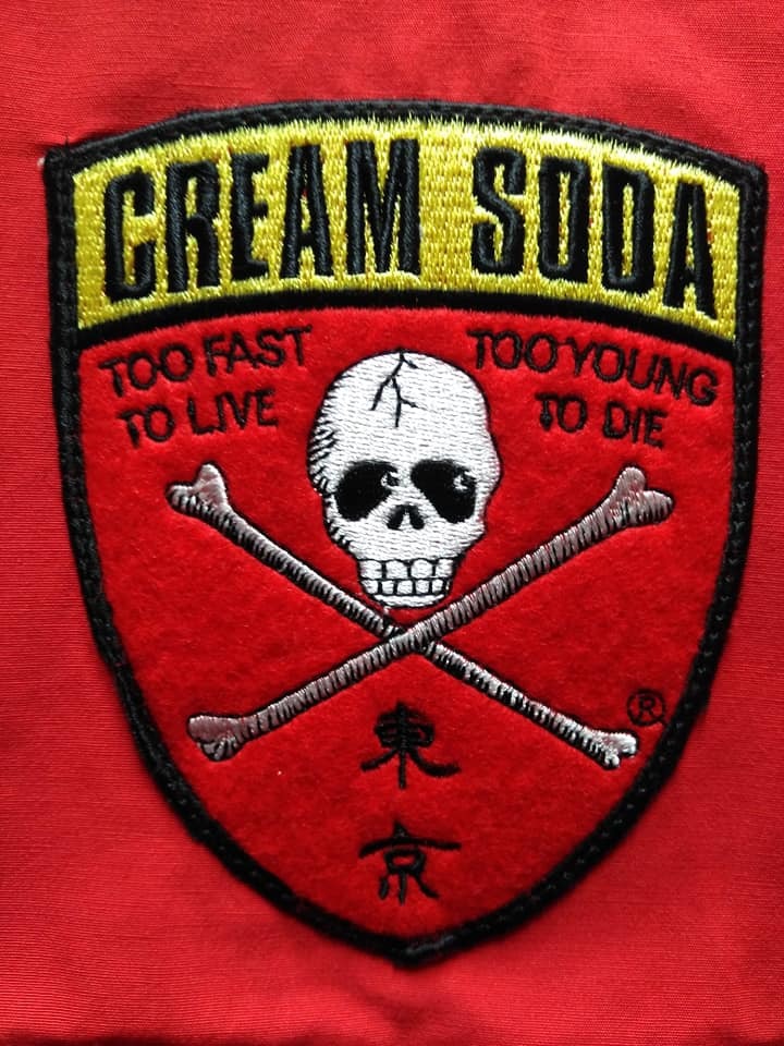 新品】Lサイズクリームソーダスイングトップ赤色！検索ロカビリー  