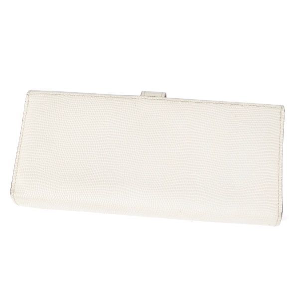 ガンゾ エポイ Ganzo Epoi レディース リザード型押し ロングウォレット 長財布 レザー ホワイト Cj02mn Rm05k の落札情報詳細 ヤフオク落札価格情報 オークフリー スマートフォン版