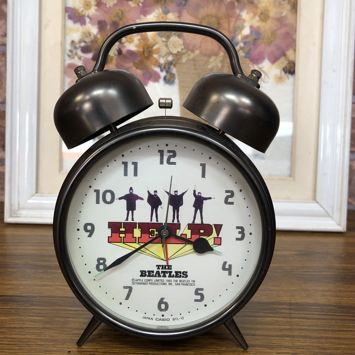 希少　レトロ　BEATLES 目覚まし時計（手巻き） 960 カシオ ビートルズ目覚まし時計 動作品の落札情報詳細 - Yahoo