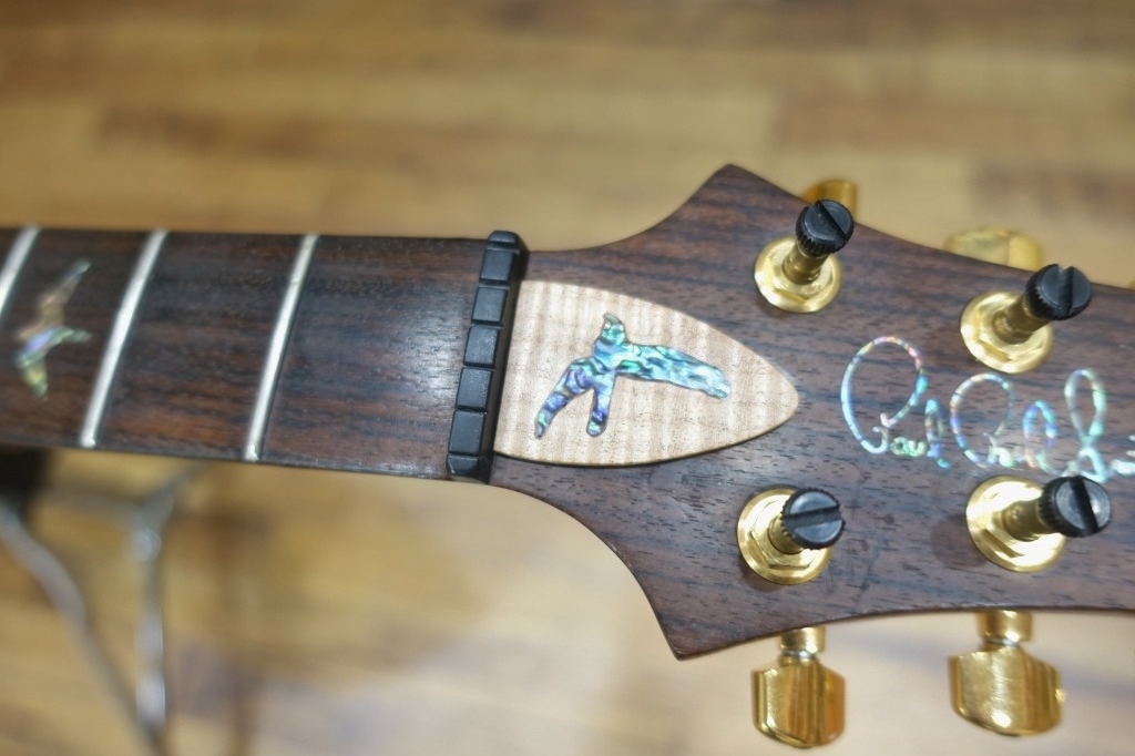 新品】バードインレイ PRS タイプ アバロン 高級5Aフレイムメイプル