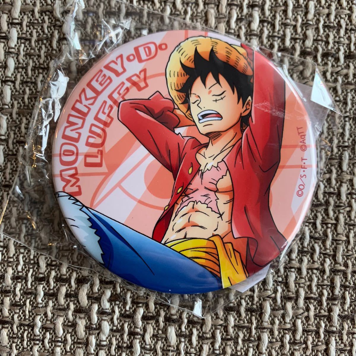 ONEPIECEハロウィン 2019 東京ワンピースタワー 缶バッジ ルフィ